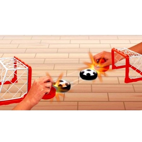 air hockey con mani