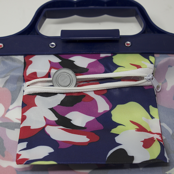 Baggy fantasy- floreale fiori scuri tasca