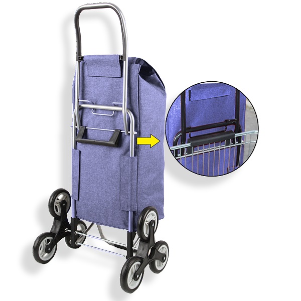 Trolley combi sali e scendi schienale