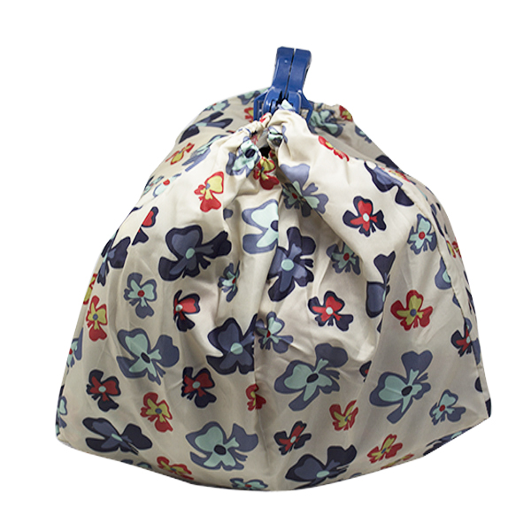 Baggy fantasy- floreale fiori blu laterale.