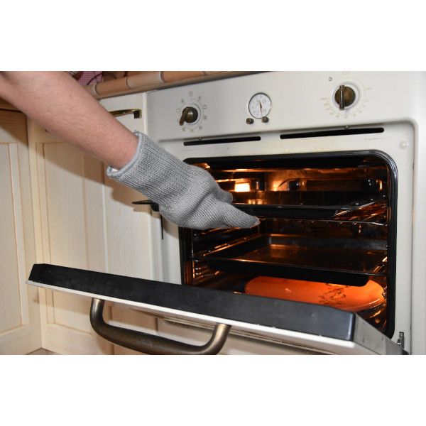 Guanto anticalore con forno
