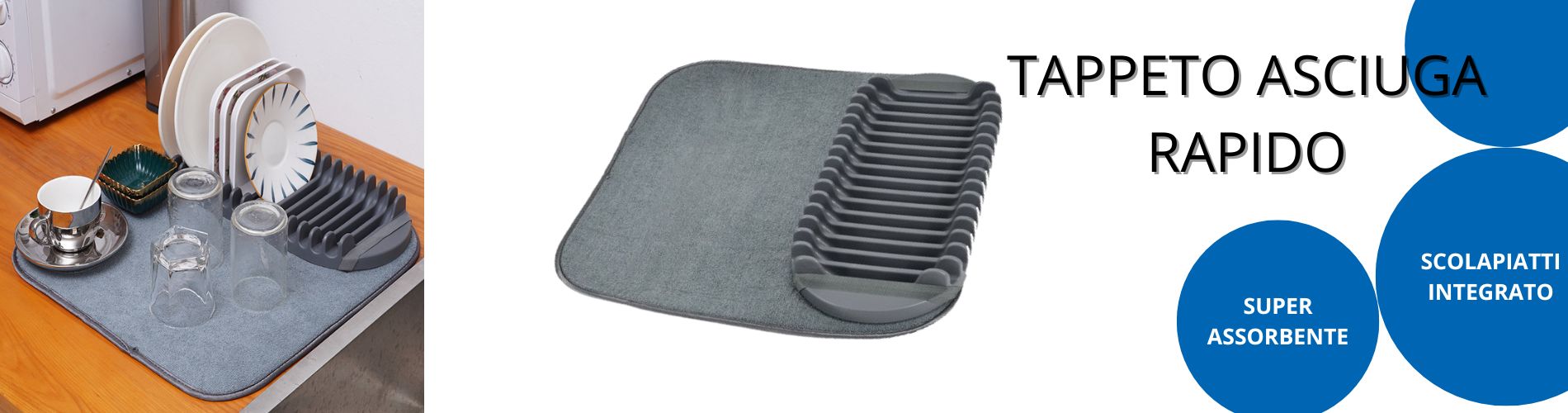 Tappeto asciuga rapido