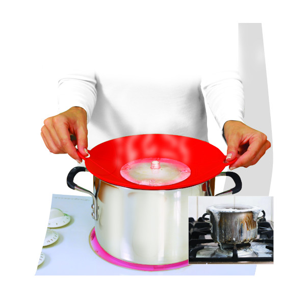 Spill cover con acqua che fuoriesce