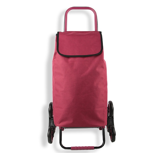 Trolley combi sali e scendi rosso frontale