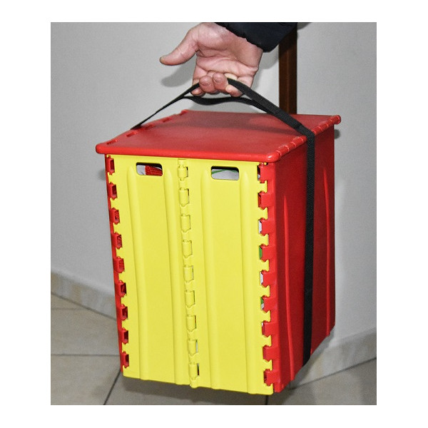 Laccio porta tutto con cesto pieghevole