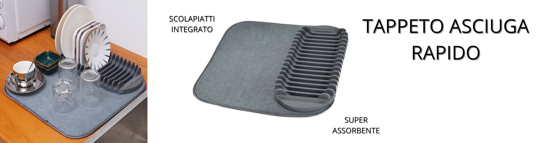 Tappeto asciuga rapido
