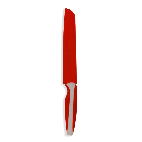 Coltello rosso con custodia